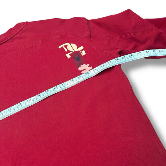 Lululemon Team Canada Perfectly Calgary Oversized Sweatshirt Justin Broadcast XL - Picture 9 of 10